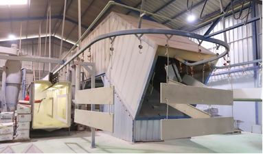 Area Oven Powder Coating ASMI